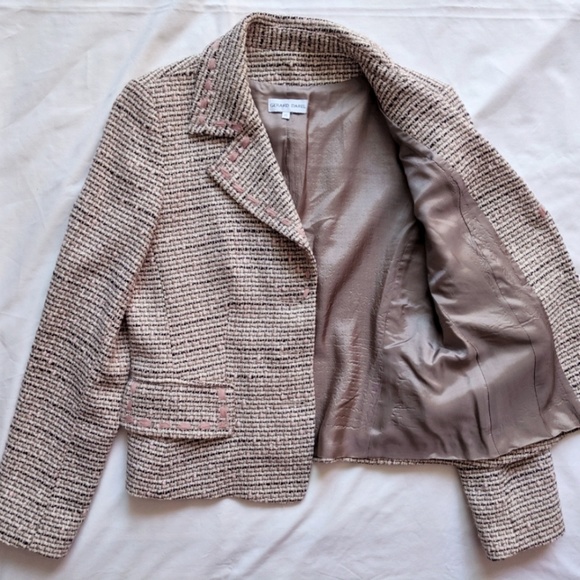 Vintage Gerard Darel Boucle/Tweed Blazer 40 - Picture 3 of 6